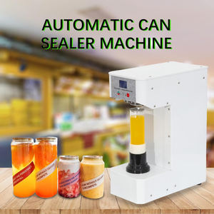 Machine de scellage automatique de canettes certifiée CE à haute efficacité, produit intelligent pour la maison, pour le scellage de thé aux perles, café et gâteaux - Product Image 6