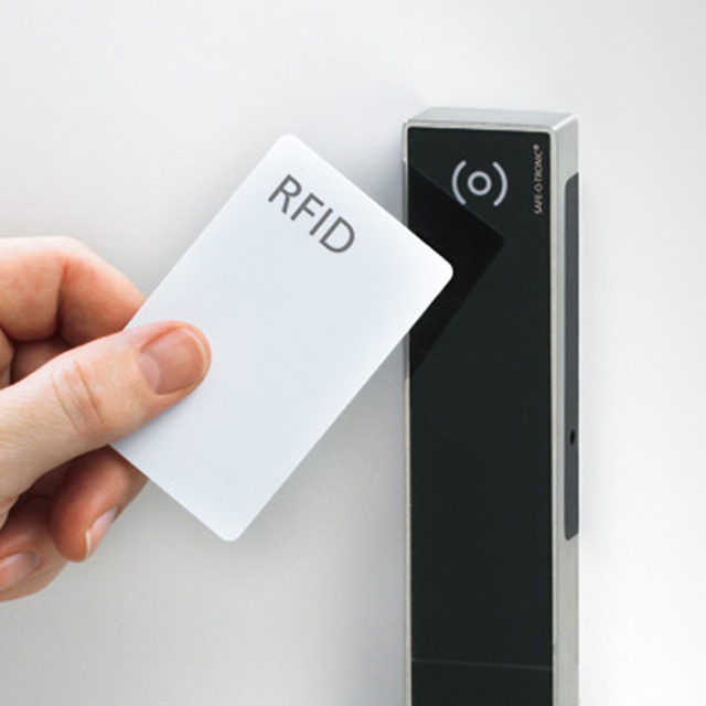 13.56MHz F08 1k Chip NFC Card Blank RFID Business Card Waterproof PVC Smart Contactless Card for Access Control Digital Identity
