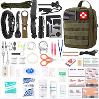 JK-B-008 hommes cadeau 500 pièces Camping survie en plein air équipement tactique trousse de premiers soins tremblement de terre Kit de survie d'urgence