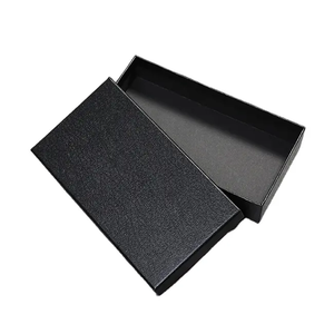 Vente en gros de boîte d'affaires de luxe pour hommes <span class=keywords><strong>montre</strong></span> portefeuille ceinture logo personnalisé boîte-cadeau de luxe à la mode revêtue de plastification mate - Product Image 2