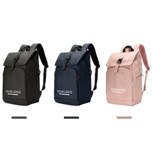 Nouveauté : Sac à dos personnalisé pour collège et lycée, pour hommes et adolescents, imperméable, avec rabat, pour ordinateur portable, grande capacité, en polyester - Product Image 3