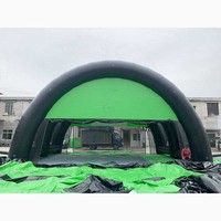 Arène de paintball gonflable de haute qualité, vente chaude, dôme portable, tente de paintball