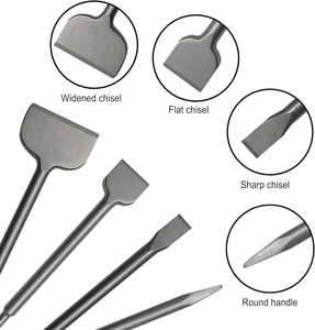 Burin SDS Plus en acier forgé durable 14*250mm 40Cr pour marteau perforateur pour le démolissement de béton, de briques et de carreaux - Product Image 3