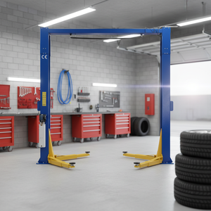 Elevador Hidráulico de Dos Postes para Autos, 4 Toneladas, Elevador para Vehículos, Máquina de Elevación para Servicio de Garaje - Product Image 1