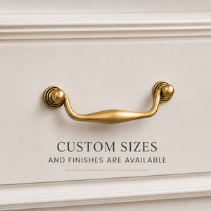 DECO Puller Cabinet Handle Premium Solid Brass Furniture Handle for Drawer <b>Wardrobe</b> Cupboard Kitchen Cabinet <b>Hardware</b> - Product Image 2