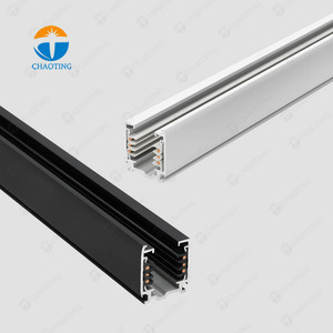 Système d'éclairage commercial moderne sur <span class=keywords><strong>rail</strong></span> à 6 fils Pendentifs <span class=keywords><strong>de</strong></span> plafond suspendus en surface Montage sur <span class=keywords><strong>rail</strong></span> à 6 fils pour projecteur - Product Image 1