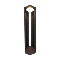 Lampe de jardin carrée étanche pour extérieur, éclairage au sol minimaliste à brancher, lampadaire paysager extérieur pour villa et cour de communauté