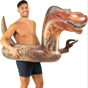 Wholesale Fun <b>Inflatable</b> Animal Pool <b>Float</b> Rings 40 Inch Swim Tubes for Swimming Pool Lake Beach Toys - Product Image 1