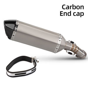 Tubo de Escape Modificado de Acero Inoxidable para Motocicleta Yamaha <span class=keywords><strong>FZ8</strong></span> FZ8N FZ8S, Conexió<span class=keywords><strong>n</strong></span> de 51 mm para Silenciador con DB Killer - Product Image 6