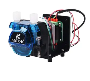 Kamoer Pompa Peristaltik KCM-ODM, Pemindah Mikro Cair 12V 24V dengan Kontrol Kecepatan