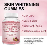 Gummies au collagène et au glutathion, L-Glutathion avec collagène, vitamines pour adultes, beauté éclatante, blanchiment de la peau