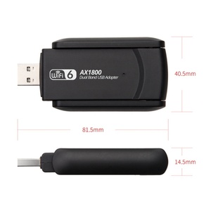 Wholesale Wifi6 Ax1800 Usb 3.0 Wifi <b>Adapter</b> MT7921AU <b>Wireless</b> Network Card 1800Mbps USB Wifi Dongle Ax1800 Usb Wifi <b>Adapter</b> - Product Image 4