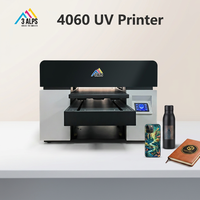 Imprimante UV multifonction 4060 3-en-1 pour l'impression sur cuir/PVC, bouteilles acryliques et autocollants UV DTF