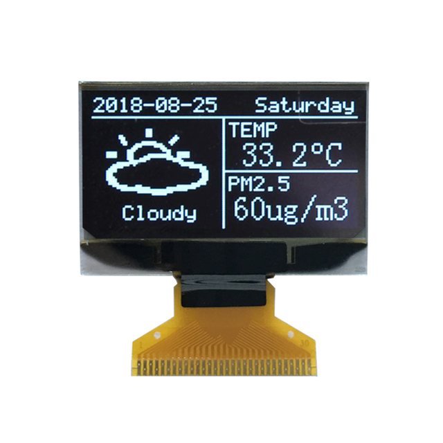 Wandisplay 1.3 Inch OLED Module White Color 128X64 128 64 OLED 1.3Inch Display Screen With 30 Pin SPI I2C Parallel Interface