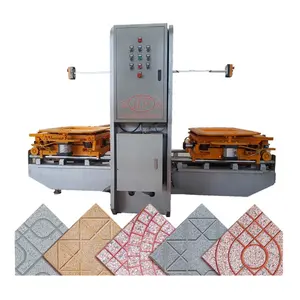 预制混凝土水磨石瓷砖模具/意大利瓷砖制造机/液压路面平板砖压制机