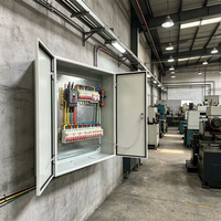 Boîtier de distribution métallique IP55, panneau de commande d'éclairage triphasé, armoire de distribution d'alimentation MCB, électricité industrielle, exploitation minière du charbon
