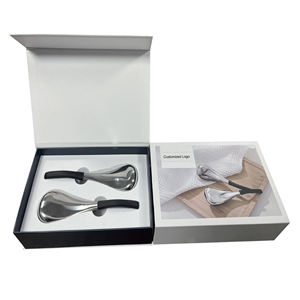 Эргономичная Серебряная Крио-палочки для лица, холодная катушка, ложка для льда, ложка для успокаивания и подтяжки кожи и лица - Product Image 4