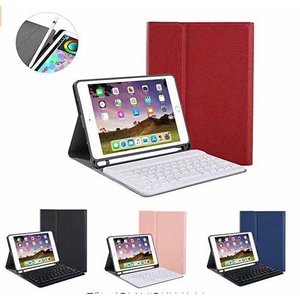 Bluetooth <b>Keyboard</b> For Ipad <b>Mini</b> 5 Membrane Wireless Foldable Case Stand With Backlight - Product Image 1