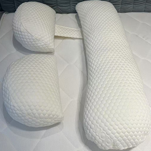 وسادة إسفنجية ميموري فوم للحوامل وسادة للجسم والساق لدعم البطن وسادة الأمومة - Product Image 2