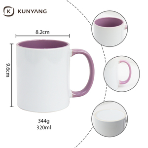 Tazas de Café de Cerámica Blancas para Sublimación de 11 oz, Tazas para <span class=keywords><strong>Sublimar</strong></span> de 11 oz, Proveedor de Tazas de 11 oz / 330 ml, Super Glaseadas - Product Image 3