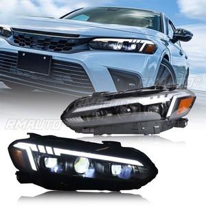 Pour Honda CIVIC 2022-2023, feux antibrouillard LED, feux de jour, feux antibrouillard étanches, ensemble de phares de voiture HO2502205 - Product Image 2