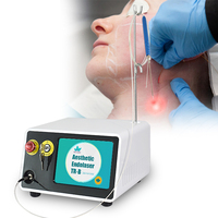 Haute qualité Triangel Diode Laser liposuccion peau serrant la lipolyse faciale 1470nm 980nm Endolaser Lift Machine
