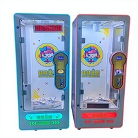 Machine de jeu d'arcade à monnayeur 'Coupe ton prix' Lucky 7 Scissors Gift avec peluche