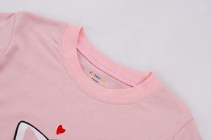 Chemise de nuit 100% coton pour bébé fille, tenue de nuit 2 pièces, manches longues, pantalon, vente en gros, collection - Product Image 4