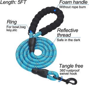 Premium Weiche Verstellbare Haustierhalsbänder mit Individuellem Logo Designer Taktisches Hundetrainingshalsband Hundegeschirr und Leine Set - Product Image 3