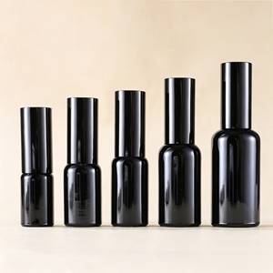 Flacon pulvérisateur de parfum en verre noir brillant pour cosmétiques, 15 ml, 20 ml, 30 ml, 50 ml, 100 ml - Product Image 5