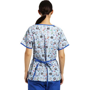 Camisetas ANNO, conjunto de uniformes médicos para mujer, uniformes de hospital con estampado de dibujos animados, camiseta de uniforme de enfermera o doctora de hospital. - Product Image 2