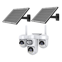Cámara de Seguridad Inteligente con IA, Detección de Personas/Mascotas/Vehículos, 360° °   Alarma de Sirena Personalizable con Vista Desbloqueada