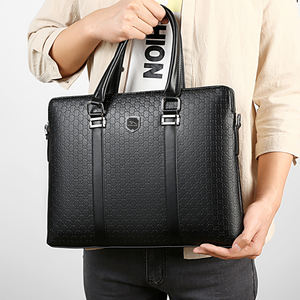 Nuevo Bolso de Mano para Hombre, Maletín de Negocios, Bolso de Hombro de Moda, de Cuero PU, con Bolso de Mano a Juego, para Portátil de 14 Pulgadas - Product Image 2