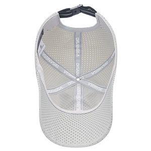 White Breathable Mesh <b>Baseball</b> <b>Cap</b> Quick Drying Sun Protection Outdoor Sports Hat Unisex Adult Size One Fits All - Product Image 4