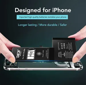Meilleure batterie de téléphone portable en gros, batterie de remplacement Rechargeable pour iPhone 11 pro max