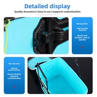Seaux de pêche souples multicolores en gros, seaux de pêche vivants multi-usages pliables pour l'élevage de poissons en extérieur