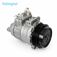 Compresseur de climatisation de voiture 12V, diamètre de poulie MAX 115mm, 7SEU17C, 6 rainures pour W212 E200 E300 2011 78221006ZC A0022305011