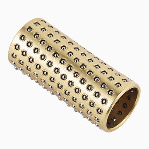 Douille de roulement <span class=keywords><strong>Cage</strong></span> à billes en laiton douille coulissante <span class=keywords><strong>Cage</strong></span> à billes douille linéaire pour moules - Product Image 2