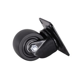 Ruedas Giratorias de 45 mm de Ancho, Ruedas de Perfil Bajo de 3 Pulgadas, Capacidad de Carga Pesada de 350 kg, Ruedas Industriales - Product Image 3