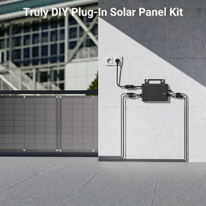 Kit de panneaux solaires flexibles Plug and Play 800W 600W avec micro-onduleur pour installation photovoltaïque de balcon raccordée au réseau - Vente en gros - Product Image 3
