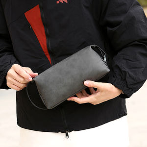 大容量时尚休闲洗脸防水便携健身收纳手提包新款时尚PU印花涤纶 - Product Image 5