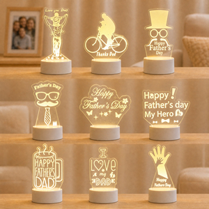 Set Regalo Battesimo Donna/Uomo in Plastica Personalizzabile, Arredamento Moderno per la Casa, Omaggio Natale, Inaugurazione Casa, Festa del Papà 2027, Lusso, Business, Altri Usi - Product Image 1