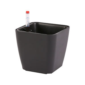 Pots de fleurs classiques légers et durables à arrosage automatique, jardinières en plastique <span class=keywords><strong>avec</strong></span> réservoir d'eau intégré, finition émaillée, pour la maison et le balcon - Product Image 3