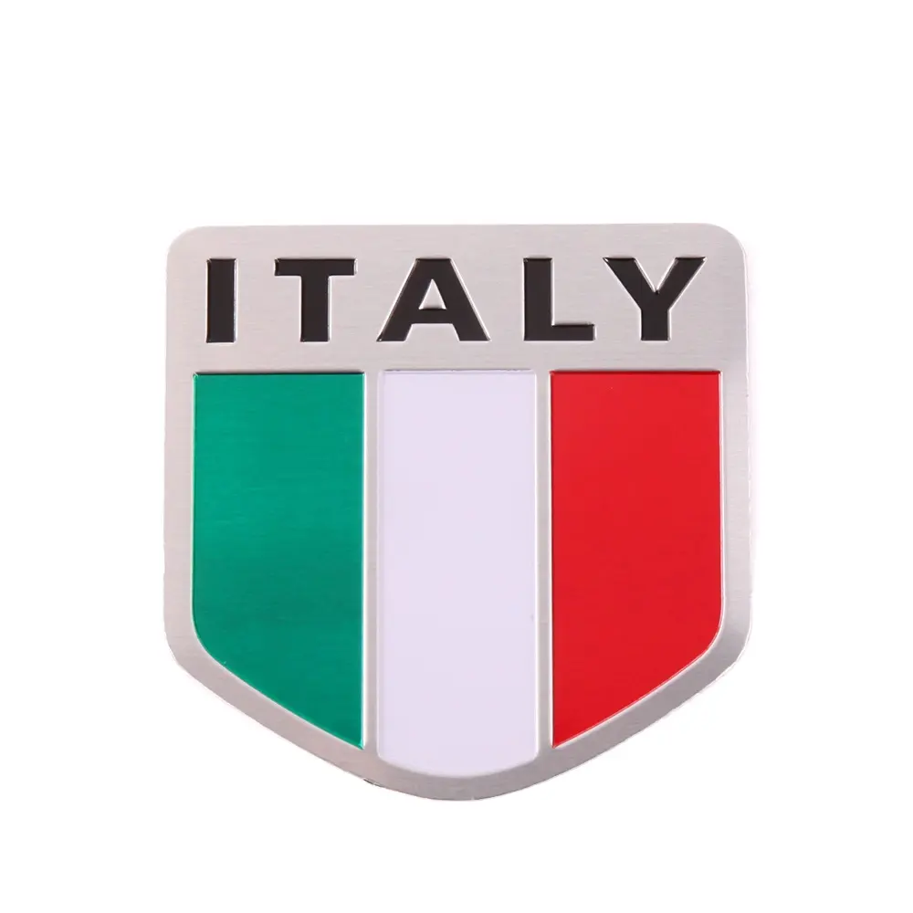 Флаг металлическая наклейка на автомобиль на профиля алюминиевый профиль, логотипы марок машин, изготовленные на заказ