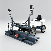 Machine à niveler au laser auto-ajustable avec contrôle hydraulique de la hauteur pour les sols des gares