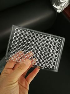 Piastra di coltura Fushikang a 96 pozzetti per uso di laboratorio, piastra <span class=keywords><strong>ELISA</strong></span> trasparente a 96 pozzetti, sterile <span class=keywords><strong>E</strong></span>.O., 3 anni di garanzia - Product Image 5