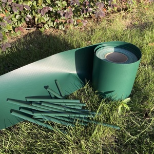 UV Resistant PVC Garden Privacy <b>Fence</b> Strips round Shape Sunscreen Cover Screen for Balcony & Outdoor Protector - Product Image 3