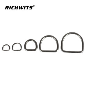 ห่วงรัดกระเป๋า RICHWITS แบบ D-Ring ทำจากสแตนเลส 304 พร้อมหัวเข็มขัดสำหรับสายรัด - Product Image 4