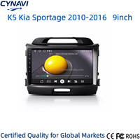 CYNAVI KIA Sportage 9'' 2010-2016 GPS Navigation Android Auto Stéréo Autoradio Écran partagé Affichage RGB Android OS