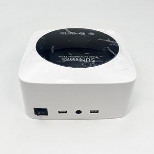 2025 nuevo <span class=keywords><strong>blanco</strong></span> SUN S30 MAX lámpara de uñas LED UV recargable 320W luz roja de alta potencia secador de uñas inalámbrico con pantalla LED - Product Image 5